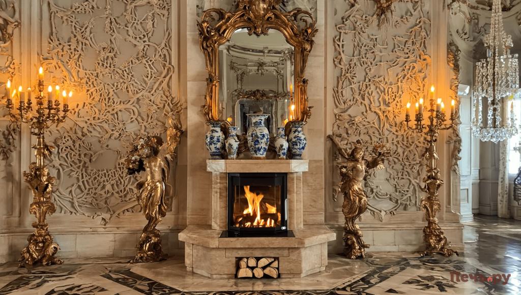 Gen4 камин находится в шикарном бальном зале украшен скульптурами в стиле бароко со сложным 33778298 (1).jpg